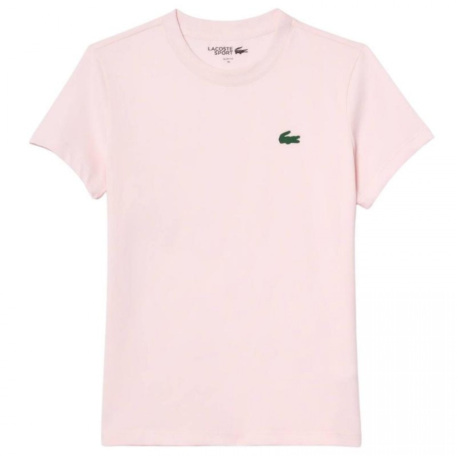 Camiseta Lacoste Sport Rosa Mujer  Oferta + Barato