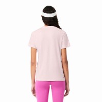 Camiseta Lacoste Sport Rosa Mujer  Oferta + Barato