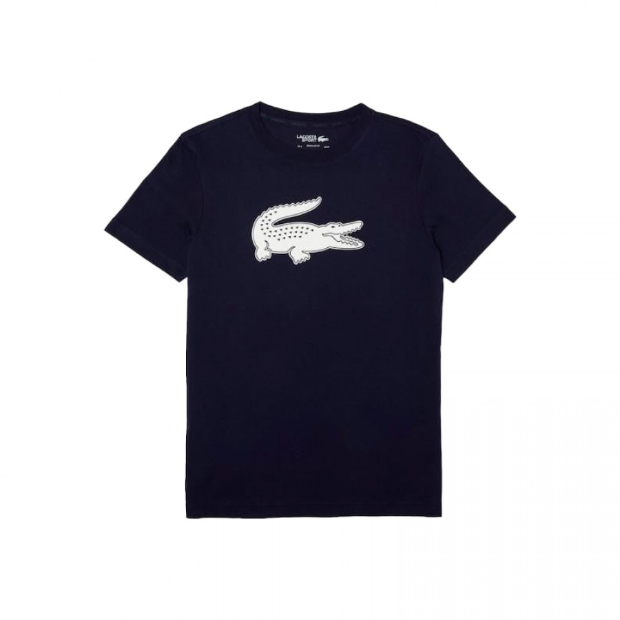 Lacoste Sport Breathable Navy Blue T-shirt  Offer + Cheap