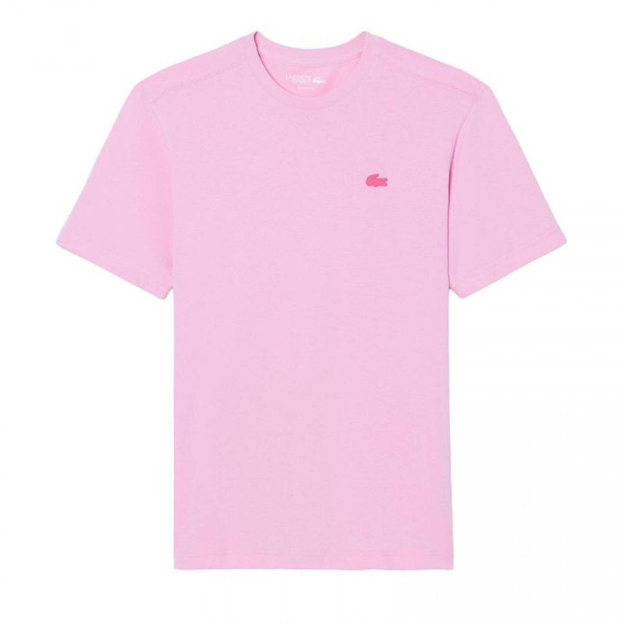 Camiseta Lacoste Ultra Dry Rosa
