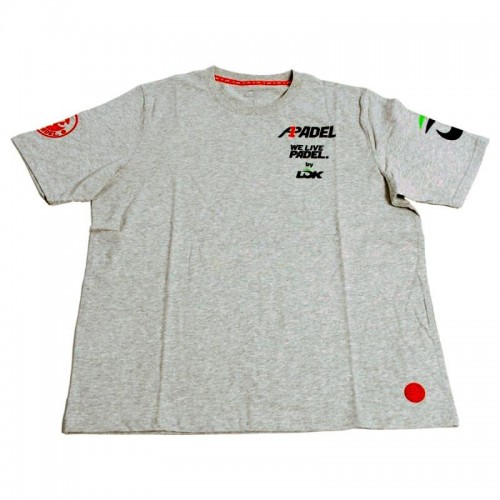Lok A1 Padel Bridger Gray Melange T-Shirt