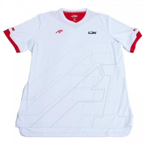 Lok A1 Padel Pikes White T-Shirt