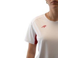 Camiseta Lok A1 Padel Stanish Blanco Mujer  Oferta + Barato
