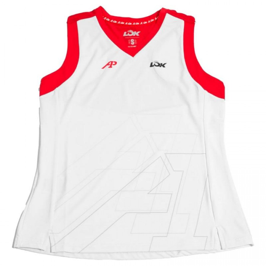 Lok A1 Padel Wasatch Maglietta da donna bianca  Offerta + Economico