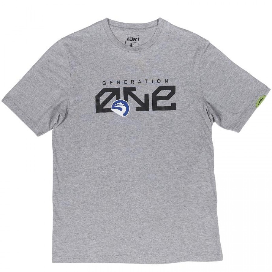 Camiseta Lok Gen One Gris  Oferta + Barato