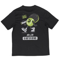 Camiseta Lok Out Of Office Negro  Oferta + Barato