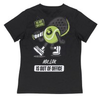Camiseta Lok Out Of Office Negro Mujer  Oferta + Barato