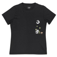 Camiseta Lok The Juggler Negro Mujer  Oferta + Barato