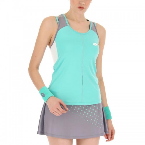 T-shirt Lotto Top IV Green Turquoise Grey Women