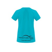 T-shirt de tournoi PadelPoint turquoise pour femme  Offre - Pas cher