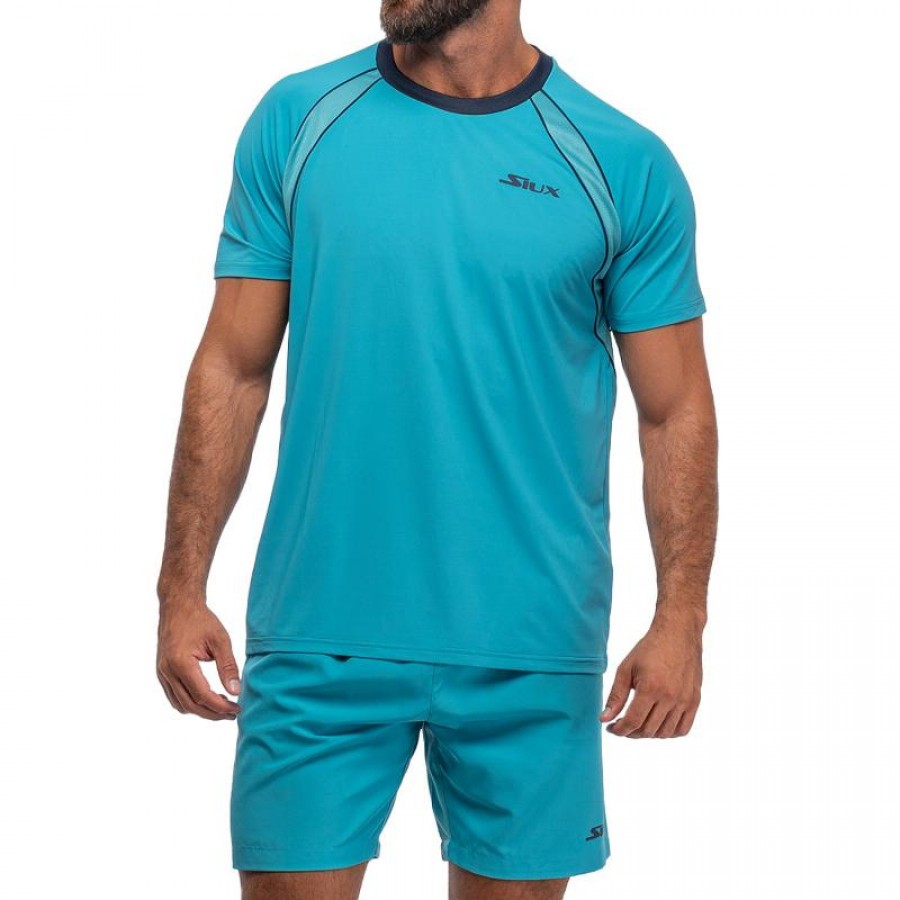 Camiseta Siux Match 24 Azul Turquesa  Oferta + Barato