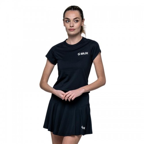 Camiseta Siux Match 26 Negro Mujer