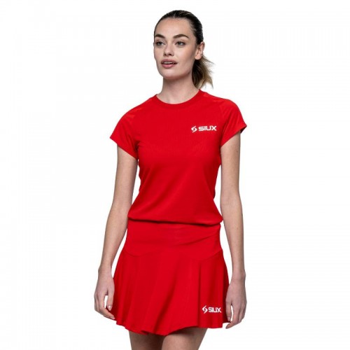 Camiseta Vermelha Feminina do Siux Match 26