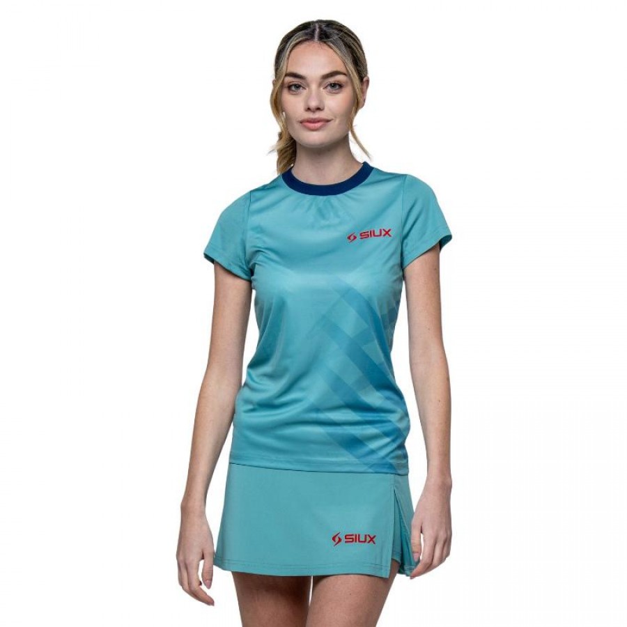 T-shirt Femme Vert Siux Wave 26