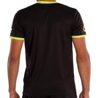 Camiseta Softee Tipex Negro Amarillo Fluor Junior  Oferta + Barato