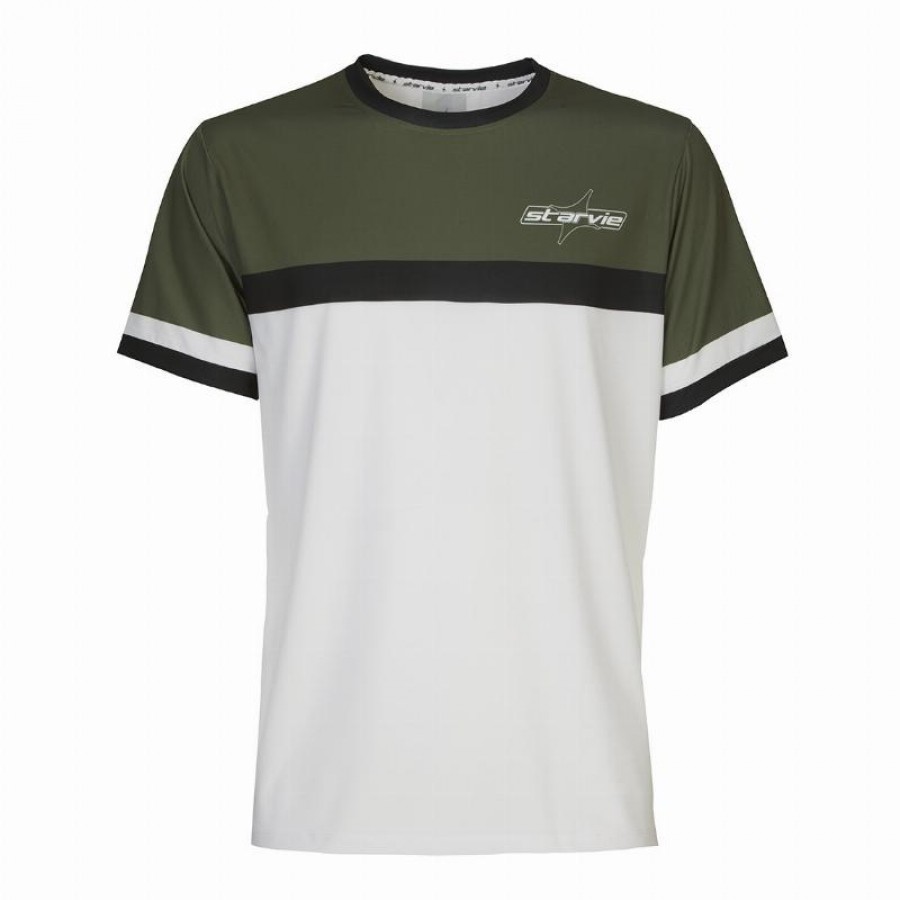StarVie Greene Olive T-Shirt | Tienda Online PADEL POINT StarVie Greene Olive T-Shirt - Barata Oferta Outlet