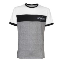 StarVie Luxe Black Grey T-Shirt | Tienda Online PADEL POINT StarVie Luxe Black Grey T-Shirt - Barata Oferta Outlet