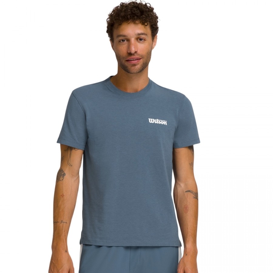 Wilson Easy Street Blue T-Shirt  Offer + Cheap
