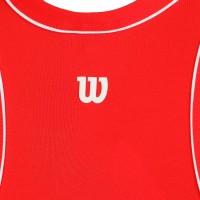 T-shirt Wilson Team Rouge pour femme  Offre - Pas cher