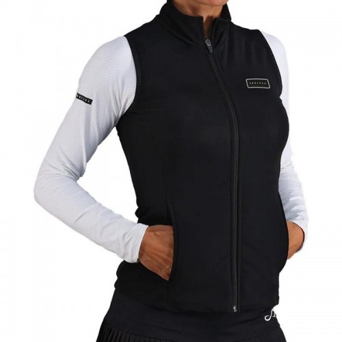 Endless Zipper Vest Black
