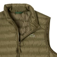 Chaleco Lacoste Puffer Verde Kaki