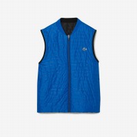 Lacoste Sport Rembourrage Reversible Noir Bleu  Offre - Pas cher