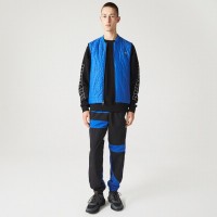 Lacoste Sport Rembourrage Reversible Noir Bleu  Offre - Pas cher