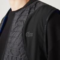 Lacoste Sport Rembourrage Reversible Noir Bleu  Offre - Pas cher