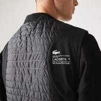 Lacoste Sport Rembourrage Reversible Noir Bleu  Offre - Pas cher