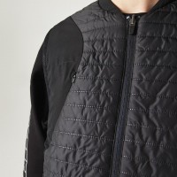 Lacoste Sport Rembourrage Reversible Noir Bleu  Offre - Pas cher