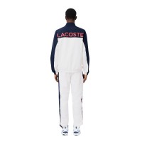 Chandal Lacoste Sport Blanco Azul Marino  Oferta + Barato