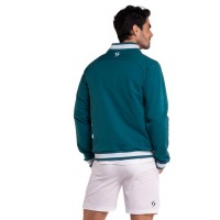 Veste Siux en soie verte