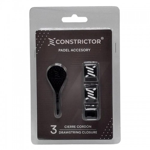 Black Constrictor Cord Closure 3 Units