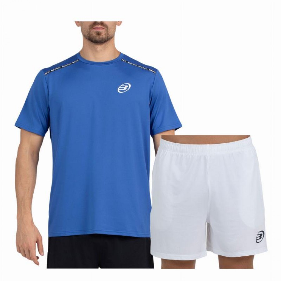 Bullpadel Adventure Performance Blue White Set