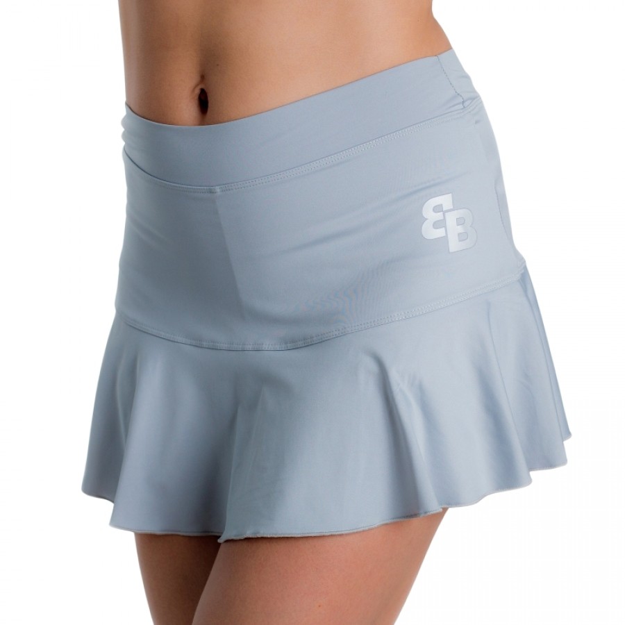 Jupe BB basique gris argenté  Offre - Pas cher