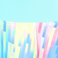 Falda Bidi Badu Melbourne Printed Wavy Aqua Mix Junior  Oferta + Barato