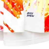 Falda Bidi Badu Wild Arts Printed Wavy Blanco Mix Junior  Oferta + Barato