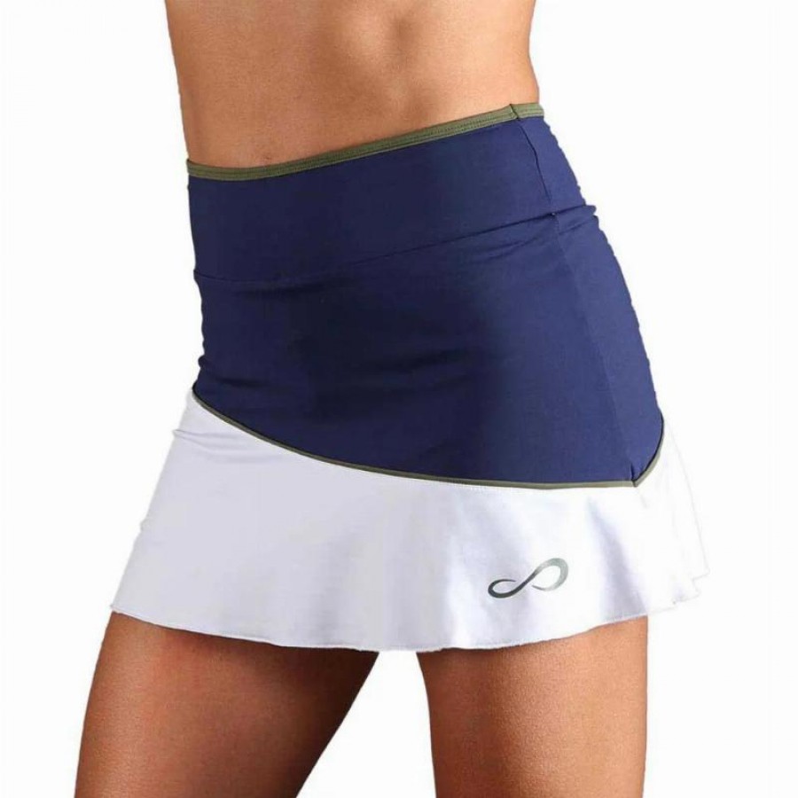 Falda Courbe Sans Fin Azul Marino  Offre - Pas cher