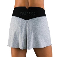 Falda Endless Diamond Gris Chine  Oferta + Barato
