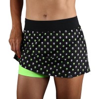Falda Endless Stampa Minimal Teschi Verde  Offerta + Economico