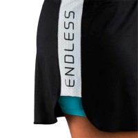 Falda Endless Slam Negro Azul