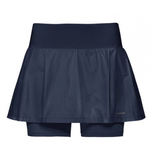 Falda Head Perf Azul Marino