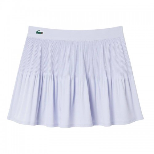 Falda Lacoste Tenis Ultra Dry Azul Claro