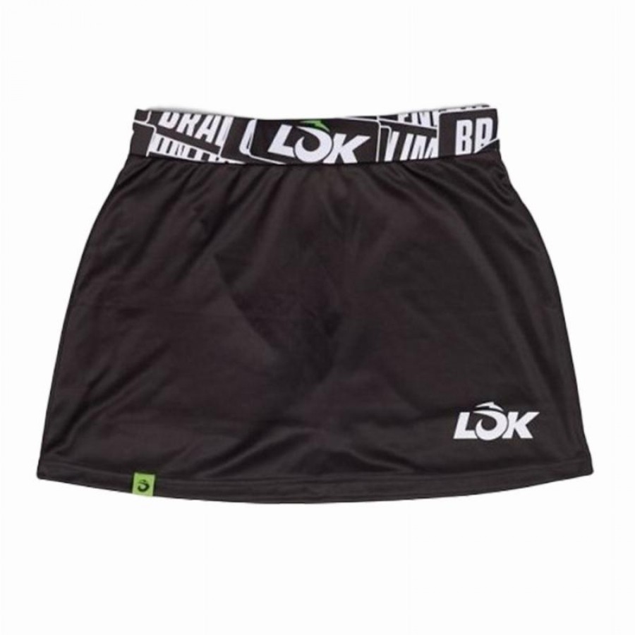 Falda Lok Sticker Storm Negro  Oferta + Barato