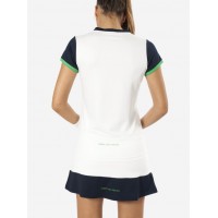 Falda Nox Pro Blanca Logo Verde  Oferta + Barato