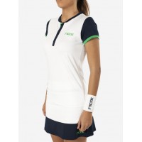 Falda Nox Pro Blanca Logo Verde  Oferta + Barato