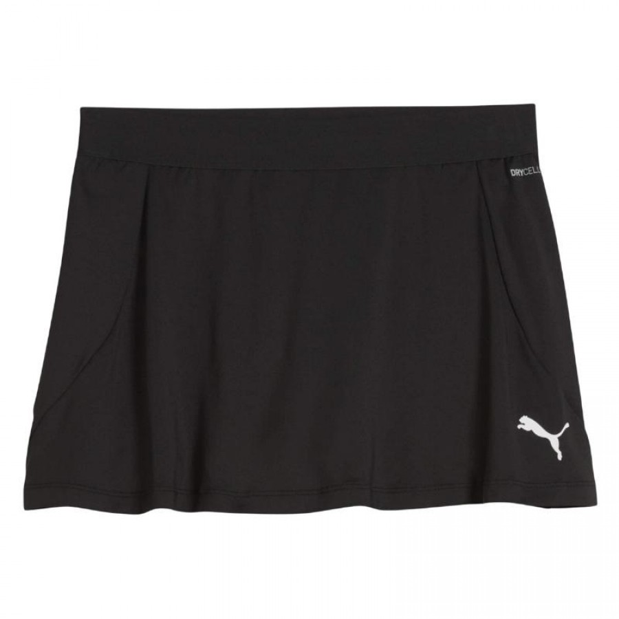 Falda Puma Individual Negro  Oferta + Barato