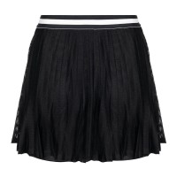 Falda Wilson Team Pleated Negro  Offer + Cheap