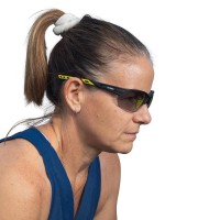 Óculos Viciantes Cata Tenorio Javea C9 Preto Amarelo