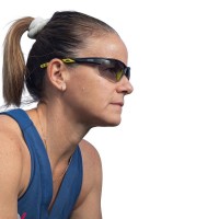 Óculos Viciantes Cata Tenorio Javea C9 Preto Amarelo